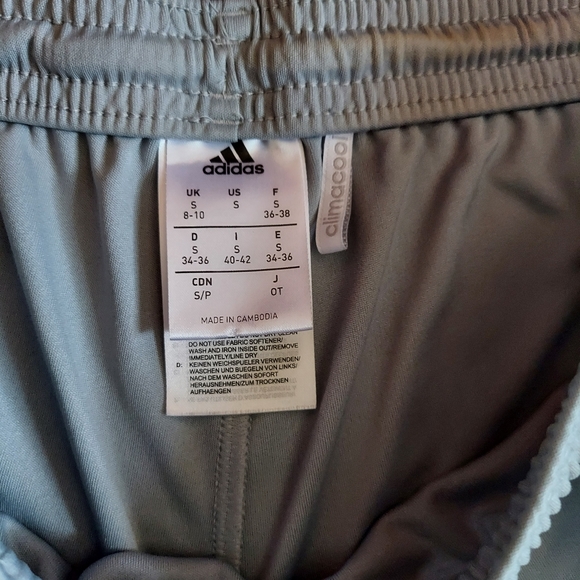 Adidas Climacool Running Shorts Women's Small Gray - Picture 4 of 4